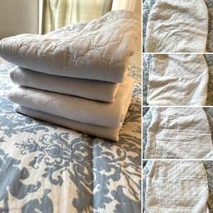 Four (4) Crib Mattress Protector Sheets